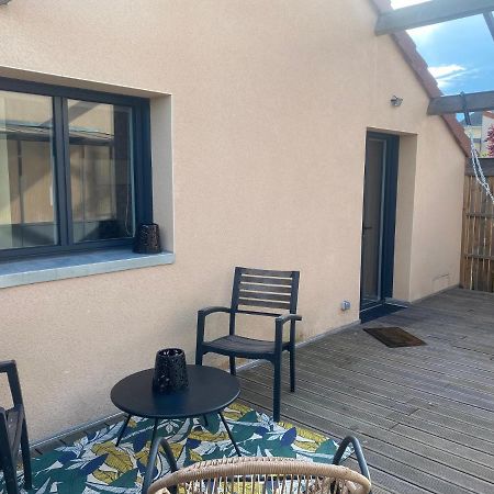 Апартаменты Loft Avec Terrasse Pour 4 Pers A 3Km Du Circuit Avec Garage Au Calme Ле-Ман Экстерьер фото